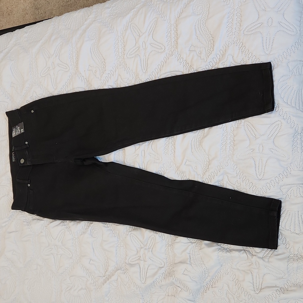 Black high waist jean/legging size 10.